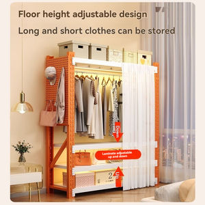 <span class=keywords><strong>Perchero</strong></span> de Almacenamiento Minimalista para el Hogar con Estructura de Acero, Multifuncional, Fácil de Montar, <span class=keywords><strong>Perchero</strong></span> de Pie para Ropa de Dormitorio - Product Image 4