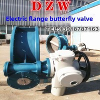 Vanne papillon électrique à commande manuelle D941X-10/16Q pour eaux usées et eau potable, fabriquée en Chine continentale