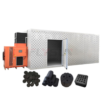 Horno Industrial para Secar Carbón y Briquetas, Máquina Secadora de Carbón para Barbacoa, Shisha y Hookah con Bandejas