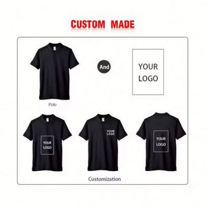High Quality Unisex Fashion Premium Short Blank Tees Polos Custom Logo Personalised Embroidered 100% Coton Printing Polo <b>Shirts</b> - Product Image 4
