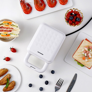 <span class=keywords><strong>Macchina</strong></span> Multifunzione Elettrica per Sandwich, Colazione, Pasti Leggeri, Piastra per Grigliare e Tostare il Pane - Product Image 3