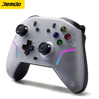 Controles Inalámbricos Jemdo con Joysticks Intercambiables en Caliente, Bluetooth, para Switch, PC, Dispositivos Móviles, Juegos, Steam, Auto, Tablet, Laptops