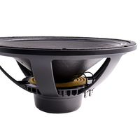 Haut-parleur de basses professionnel de 18 pouces, 2400W, 8 ohms, bobine vocale de 4 pouces, néodyme, métal, scène extérieure, 18NW