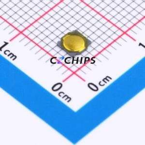 K2-1832UR-A4SW-06 Tactile Switch SMD Switch Single Pole Single Throw Round Button 2.5N Vertical Mount - Product Image 1