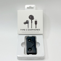 Écouteurs filaires de type C avec micro pour Galaxy Note 10 Ultra, écouteurs intra-auriculaires pour Samsung AKG