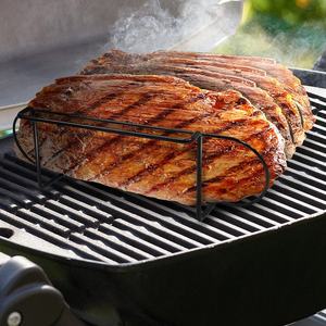 Vente en gros directe d'usine, Type de support de côtes de bœuf, accessoires de Barbecue, support de côtes de Barbecue utilisé pour le gril de Barbecue Kamado - Product Image 4