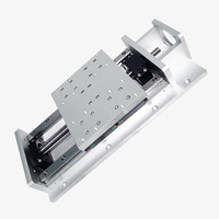 Table de translation linéaire haute précision robuste CNC XYZ avec vis à billes de 25 mm, rail de guidage linéaire, moteur à roulement automatique pour charge élevée