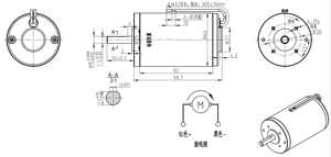 <span class=keywords><strong>Moteur</strong></span> DC haute vitesse 7000 tr/min 60 mm pour pompe <span class=keywords><strong>de</strong></span> gonflage rapide, matelas pneumatique et gonflage <span class=keywords><strong>de</strong></span> <span class=keywords><strong>piscine</strong></span>, 12-220 V avec débit d'air puissant - Product Image 4