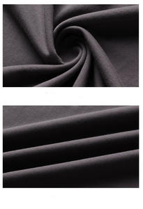 Camiseta básica de algodón 100% personalizada para hombre, camiseta de gran tamaño, tela de punto lisa en blanco con cuello redondo, transpirable y sostenible - Product Image 6