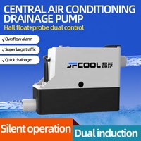 Bomba de Condensado para HVAC JPCOOL DN25 220V-240V, Bomba de Drenaje Eléctrica de Plástico con Elevación de 1.2m para Piezas de Aire Acondicionado Doméstico