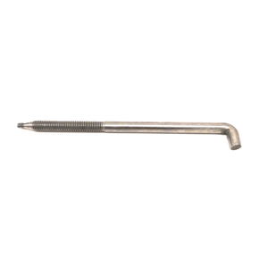 Acier inoxydable J crochet boulon fileté goujon ancre <span class=keywords><strong>bielle</strong></span> zingage finition disponible 50mm 80mm 150mm longueurs ASTM A193 - Product Image 2
