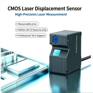 Nouveau capteur de déplacement laser CMOS série IL original IL-030 / IL-065 / IL-100, plusieurs gammes en option - Product Image 4