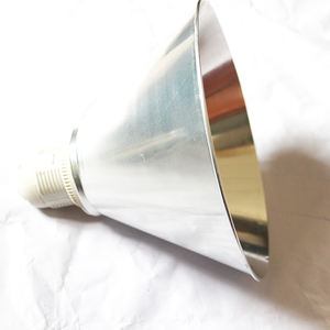 Vendita calda prezzo di fabbrica diretto riflettore in alluminio moderna ha condotto la lampada ombra E27 lampada a risparmio energetico ombra E27 solare lampada ombra - Product Image 3