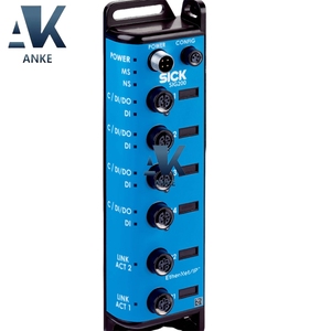 Dispositifs réseau SICK SIG200-0A0512200, boîtier IP67, 4 connecteurs M12, rideaux lumineux de sécurité - Product Image 1