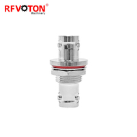 Adaptateur de cloison triaxial TRB-kky BNC femelle vers BNC femelle Convertisseur Triax
