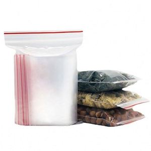 ถุงซิปล็อคใสหลายขนาดขายส่ง, ถุงซิปใสพิมพ์โลโก้ตามสั่ง - Product Image 2