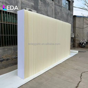 ฉากหลังกระดาษพับได้แบบพกพา LEDA ขนาดสั่งทำได้ สำหรับตกแต่งเวทีงานแต่งงานและงานอีเว้นท์ - Product Image 2