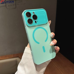 Funda de teléfono de carga magnética de gran agujero para Iphone12 13promax textura mate cobertura completa carcasa dura resistente a caídas para Iphone17 - Product Image 6