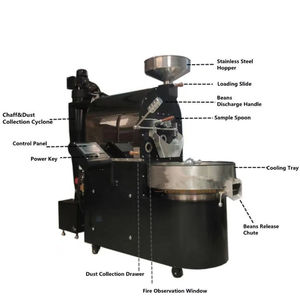 Prix d'usine direct commercial 3kg torréfacteur de grains de café avec écran tactile article chaud avec certification CE - Product Image 5