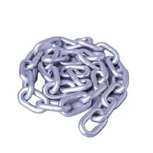 โซ่แบบผูกสำหรับการขนส่งสินค้า G80มีตะของอเหล็กอัลลอย8มม. ทำจากสังกะสีชุบทองมีรอยเชื่อมโซ่ยกแบบเรียบ - Product Image 3