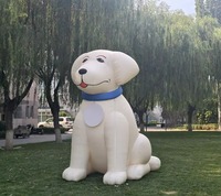 Modèle de chien de la Patrouille Canine gonflable personnalisé, mascotte d'animaux de dessin animé, modèle de chien de dessin animé amusant pour filles, pour décoration extérieure