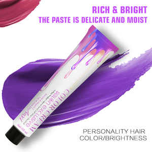 <span class=keywords><strong>Tinte</strong></span> para el cabello en crema para el cabello permanente <span class=keywords><strong>rosa</strong></span> de 100g para uso profesional en salón o uso doméstico - Product Image 6
