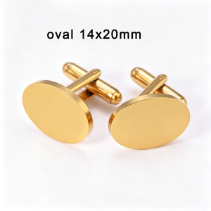 Mancuernillas de Acero Inoxidable Grabables por Láser, con Logotipo Personalizado, Estilo Francés, para Camisa de Vestir, para Hombres, Negocios, Bodas - Product Image 6