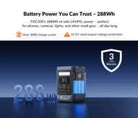 Estación de Energía Portátil Fossibot de Alta Capacidad 90000 mAh con Carga Rápida Dual PD de 140W y Fácil Carga para Suministro de Energía en Exteriores