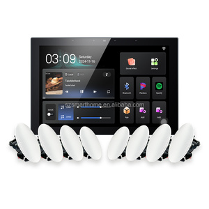Bộ khuếch đại tường nhà thông minh 10 inch 4 RAM 32 Rom đầu ra loa 8 kênh hai vùng phát lại Hệ thống rạp hát tại nhà <span class=keywords><strong>Google</strong></span> <span class=keywords><strong>Play</strong></span> - Product Image 1