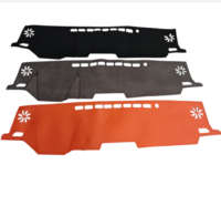 Wildleder/Polyester Material Auto Armaturenbrett Matten Armaturenbrett Abdeckung Innenausstattung Zubehör für Toyota Hilux Travo 2026