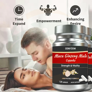 Cápsulas de Maca y Ginseng de China-Herb en Stock para Hombres, Potenciador de Energía Natural, Píldoras Potentes para Apoyar la Potencia y Resistencia en Adultos - Product Image 4