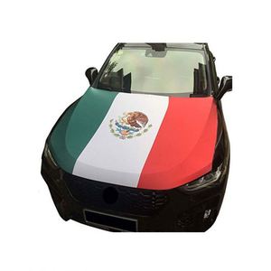 Promoción Mundial: Cubierta de Motor Personalizada con Bandera de Coche Impresa en Poliéster Spandex para Todos los Países - Product Image 3