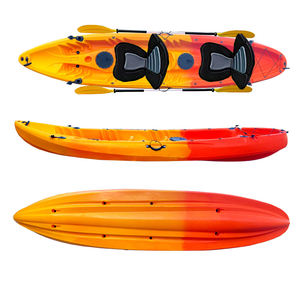 Bateau familial en plastique <span class=keywords><strong>RY</strong></span> 2+1 3 places, kayak de pêche pour trois personnes, fabrication OEM, portable, stable, durable, léger - Product Image 4
