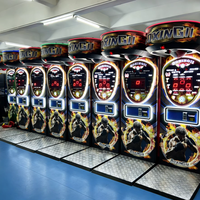 Machine de boxe d'arcade Ultimate Big Punch Premium Heavy Duty en métal avec accepteur de billets et fonctionnement à pièces