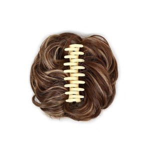 Perruque synthétique pour femme Sw283, chignon floral en fibre haute température, queue de cheval pour jeune femme - Product Image 4
