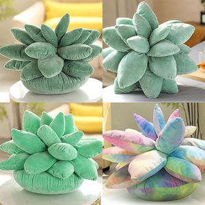 Coussin de Cactus Succulent 531, coussin de plante 3D pour chambre à coucher, décoration de la maison, peluche succulente - Product Image 3