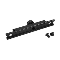 Adaptateur de montage supérieur rainuré en alliage pour équipement de chasse et de tir en extérieur