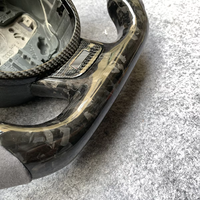 Volant en Cuir Forgé Carbone de Qualité Supérieure, Fabrication Personnalisée avec Garniture, pour Audi A4 B8 A3 A5 S3 S4 S5