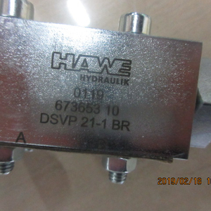 Válvulas de Cierre Controladas HAWE de Alta Calidad Tipo DSVP21-1BR - Product Image 4