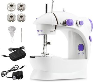 Mini <strong>Sewing</strong> <strong>Machine</strong> with Extension Table Electric <strong>Portable</strong> <strong>Sewing</strong> <strong>Machine</strong> Lightweight for Beginners Household DIY Handheld - Product Image 6