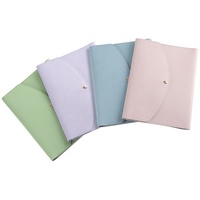 Porte-documents en cuir PU de qualité supérieure, personnalisé, style professionnel, A3, A4, A5, pour l'école, le bureau