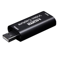 Super Mini carte de capture vidéo Streaming HD 4K HDMI vers USB2.0 Capture d'acquisition HD pour jeu/vidéo en direct