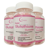 Complément alimentaire beauté à succès, marque privée, L-glutathion, collagène, gommes blanchissantes pour la peau