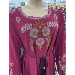 Abito tradizionale Abito Abaya <span class=keywords><strong>Africano</strong></span> da Donna Abito Abito Abito Abito Abito Abito Abito Abito da Donna con Strass Traspirante - Product Image 5