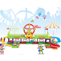 Grande roue train électrique jouet piste jouet assembler orbite assembler piste pour enfants éducatifs enfants Puzzle piste voitures jouets