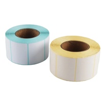 Étiquettes thermiques directes 40x30mm autocollantes pour codes-barres, idéales pour les étiquettes de prix et le marquage des codes SKU