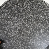 Assiette de service en céramique à surface marbrée de 12 pouces avec motif végétal, assiette de présentation, assiette de base pour mariage et banquet