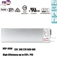 Origine Mean well RSP-1600-27 Sortie Unique alimentation à découpage 1600W 27V 59A Programmable PFC Haute Puissance avec DC Ventilateur