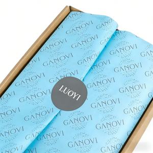 Papel de Embalaje Sintético Personalizado al por Mayor, Recubierto por una Cara, Resistente a la Humedad, para Calcetines y Ropa - Product Image 1