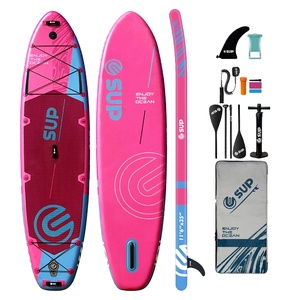E SUP <span class=keywords><strong>11</strong></span> pies 6 <span class=keywords><strong>pulgadas</strong></span> Adulto de pie Tabla de <span class=keywords><strong>surf</strong></span> inflable Tabla de <span class=keywords><strong>surf</strong></span> adecuada para principiantes en deportes acuáticos al aire libre por Esup - Product Image 2